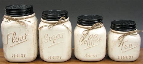 canning jar canister set